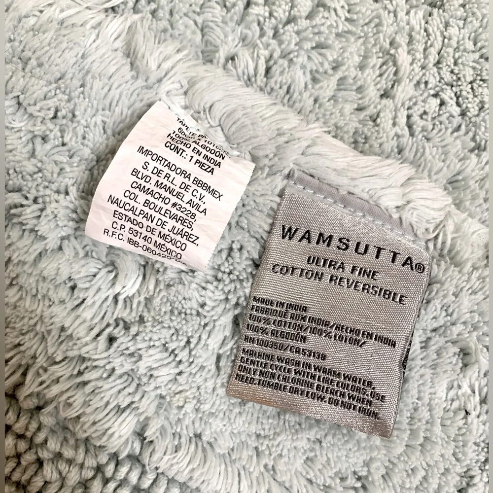2 Wamsutta® Ultra Fine Reversible Bath Rugs